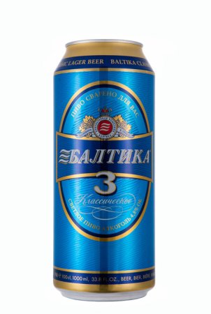 Банка пива Балтика 7