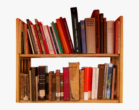 Полка с книжками