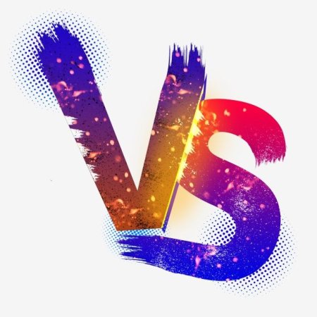 Надпись vs