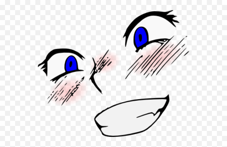 Ahegao без фона
