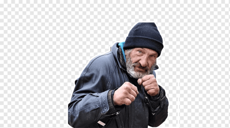 Бомж стикер