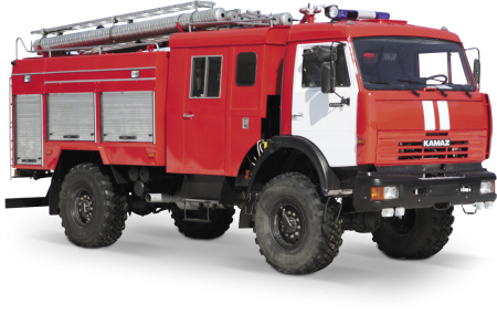 Пожарная автоцистерна АЦ-3,0-40 (КАМАЗ-43502)-26вр