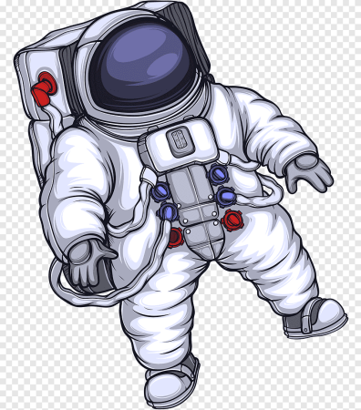 Космонавт мультяшный