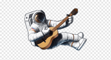 Космонавт с гитарой