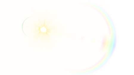 Солнечный блик без фона