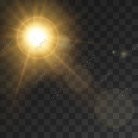 Солнечные блики для фотошопа