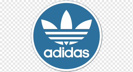 Adidas прозрачный логотип