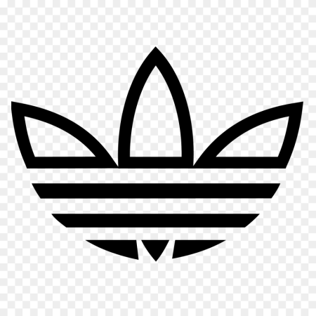 Адидас без фона белый