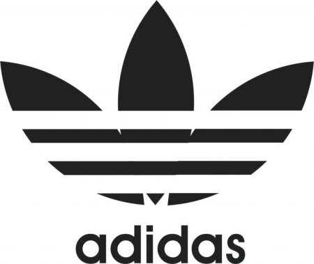 Adidas logo White