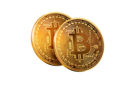 Биткоин монета без фона