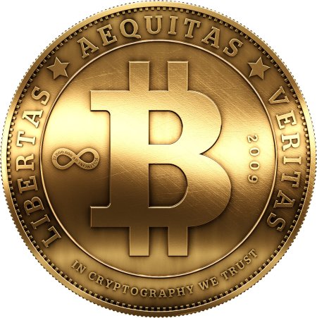 Биткоин символ
