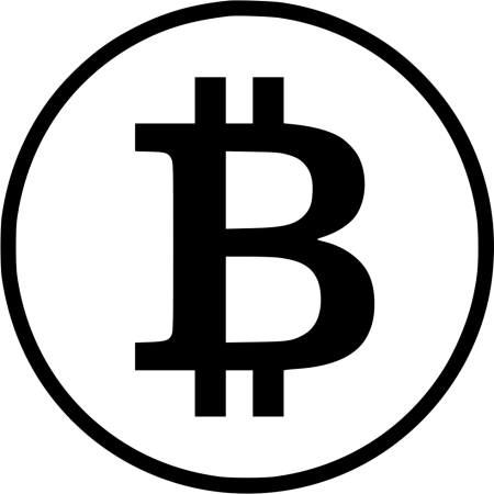Значок биткоина