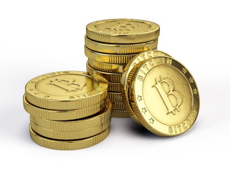 Эмблема биткоина