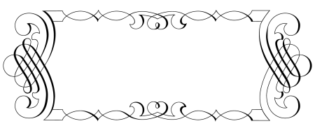 Узорная рамка для текста