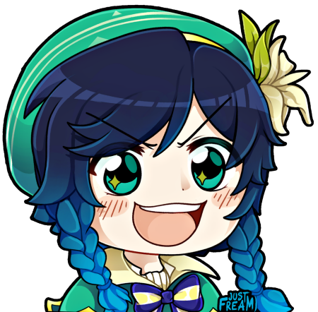 Мона Геншин Chibi