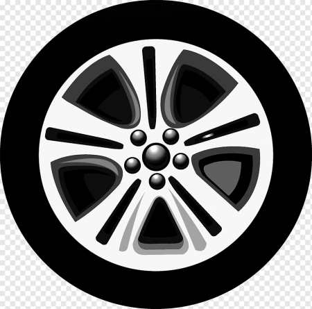 Автомобильное колесо вектор