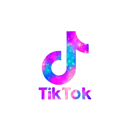 Тик ток белый значок