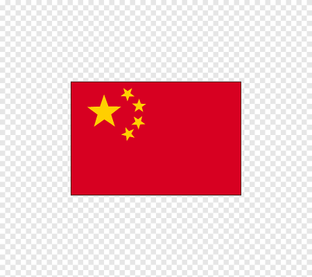 Флаг Китая прямоугольный