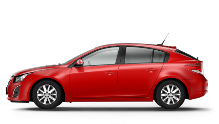 Chevrolet Cruze 2014 с боку