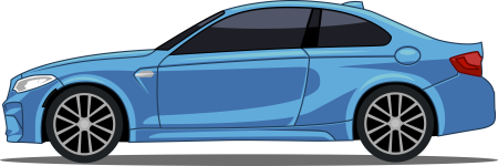 Ford Mustang вид сбоку