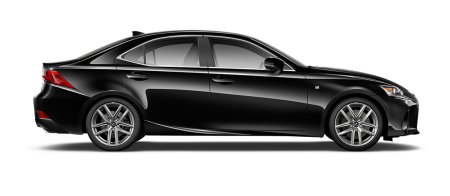 Мерседес черный сбоку CLS class