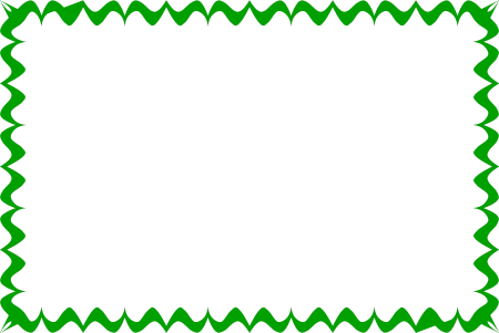 Рамка зеленая