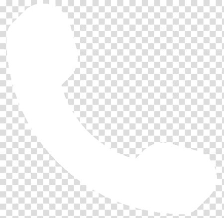 Значок телефона белый