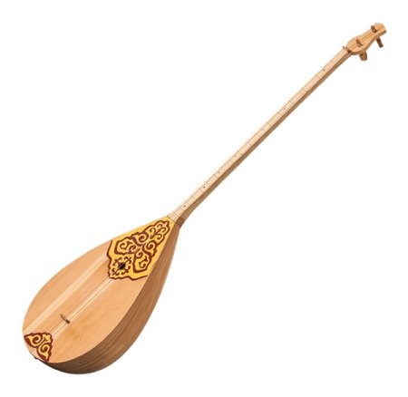 Домбра на прозрачном фоне