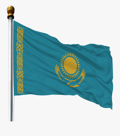 Флаг Казахстана и Казахстан