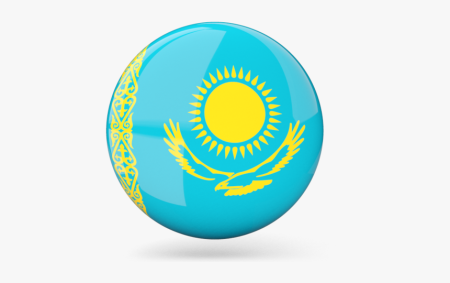 Символ флага Казахстана