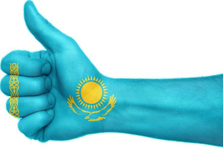Флаг Казахстана