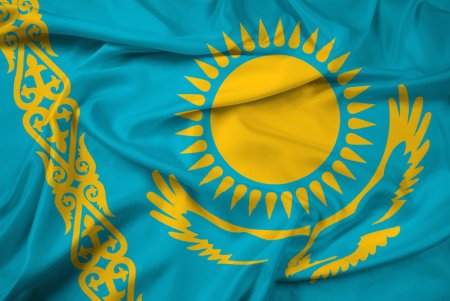 Флаг Казахстана