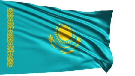 Флаг Казахстана в СССР