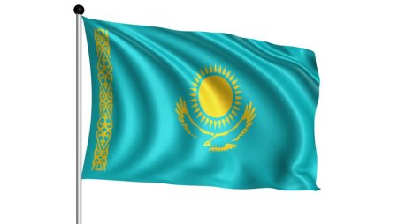 Флаг Казахстана вектор