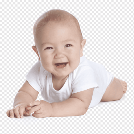 Новорожденный на белом фоне