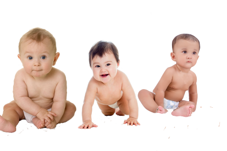 Новорожденный мальчик вектор