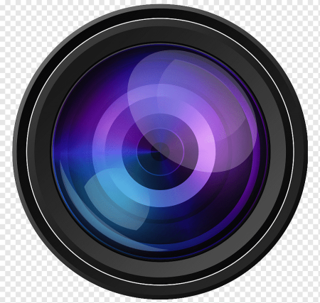 Объектив фотоаппарата вектор