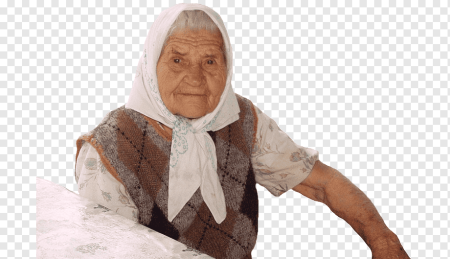 Бабушка без фона