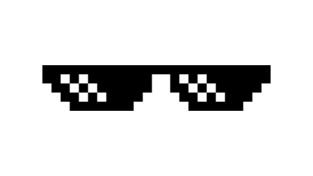 MLG очки PNG