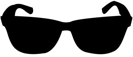 Очки ray ban вектор