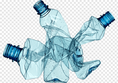 Смятые пластиковые бутылки