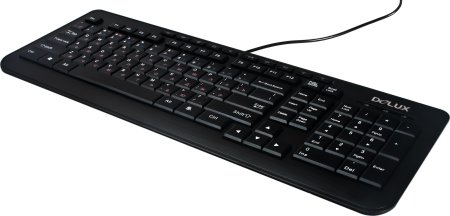 Клавиатура Delux DLK-290ub, Black, USB