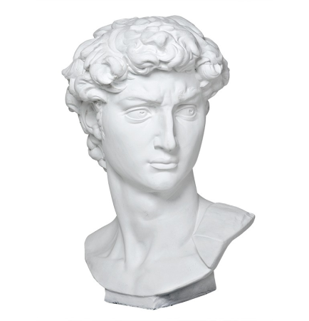 Vaporwave скульптуры Давид