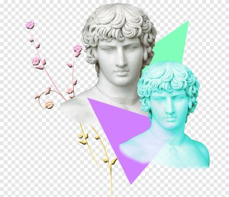 Давид вектор vaporwave