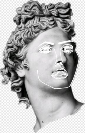 Vaporwave скульптуры Давид