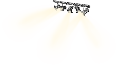 Свет софитов без фона