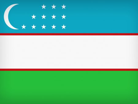 Государственный флаг Узбекистана