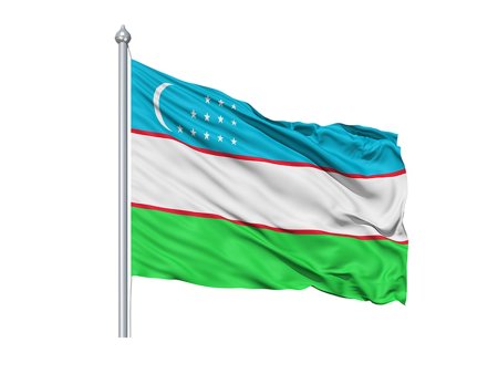 Герб и флаг Узбекистана