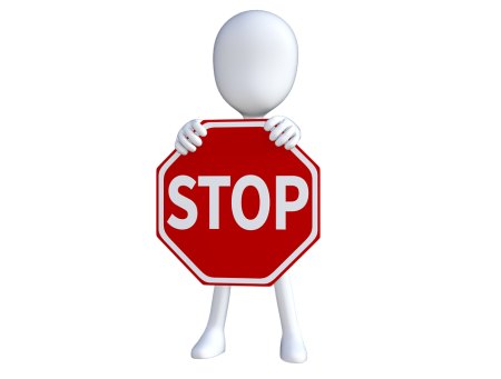 Знак stop