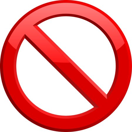 Stop на прозрачном фоне